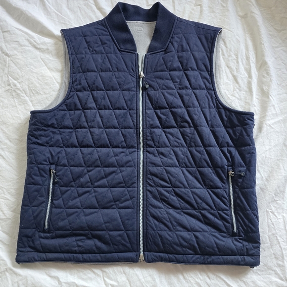 PETER MILLARCrown Sport Men's Thermal Block Reversible Vest - Picture 1 of 11